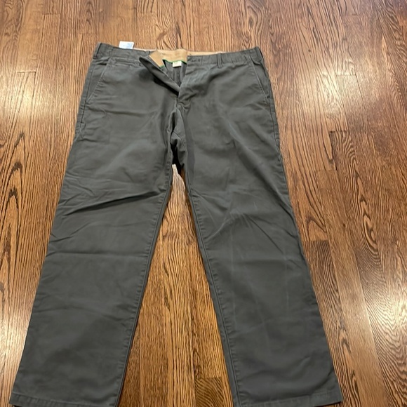 Gap men’s gray lived-in straight leg cotton pant size w35xl30 - Picture 1 of 5